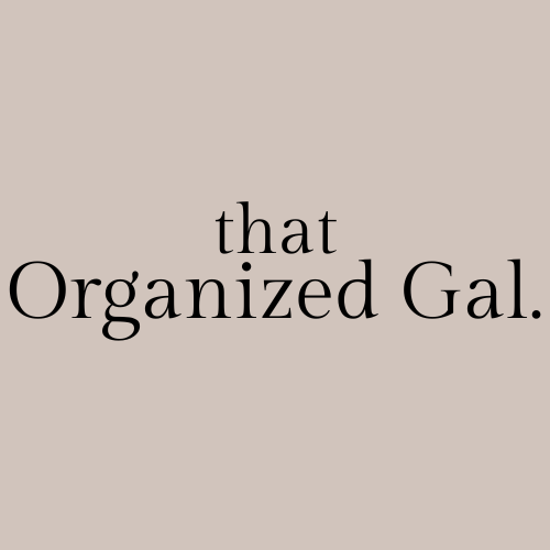 That Organized Gal